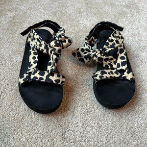 Loeffler Randall Maisie Sporty Sandal Color Leopard